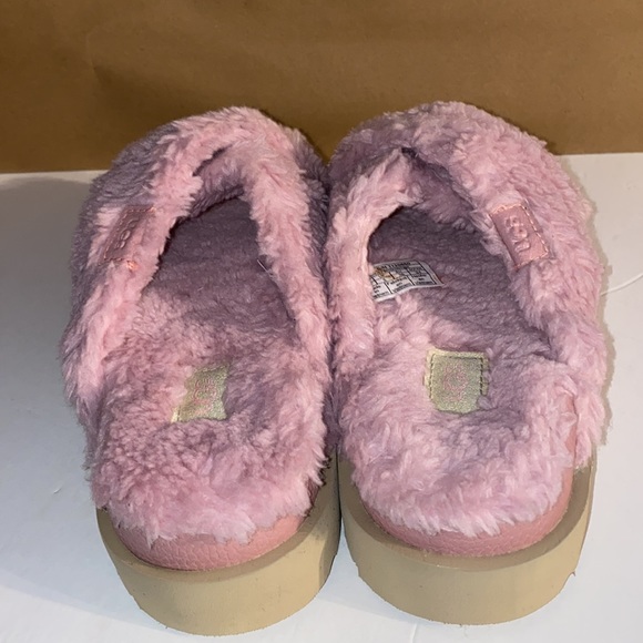 UGG SUGAR FUZZ CROSS SLIDES NO OFFERS - Picture 3 of 10